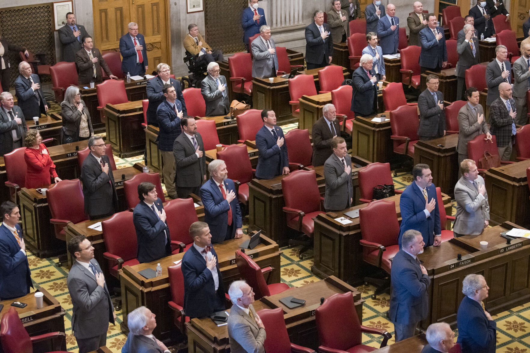 Members of the Tennessee House of Representatives in 2021